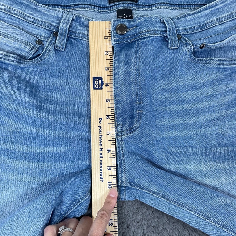 Men's Light Blue Denim Jeans - Picture 8 of 8